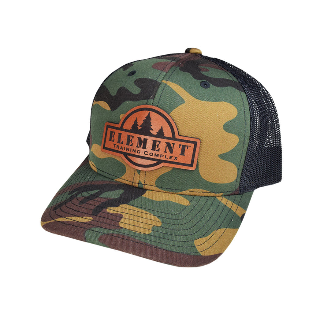Element Training Leather Patch Snap Back