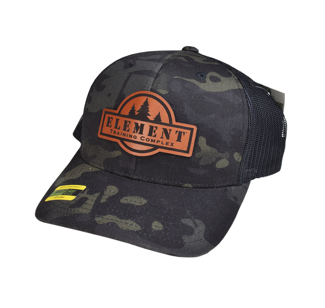 Element Training Leather Patch Snap Back