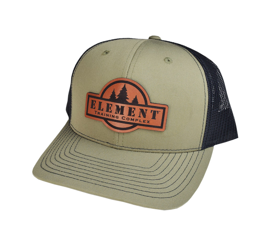 Element Training Leather Patch Snap Back
